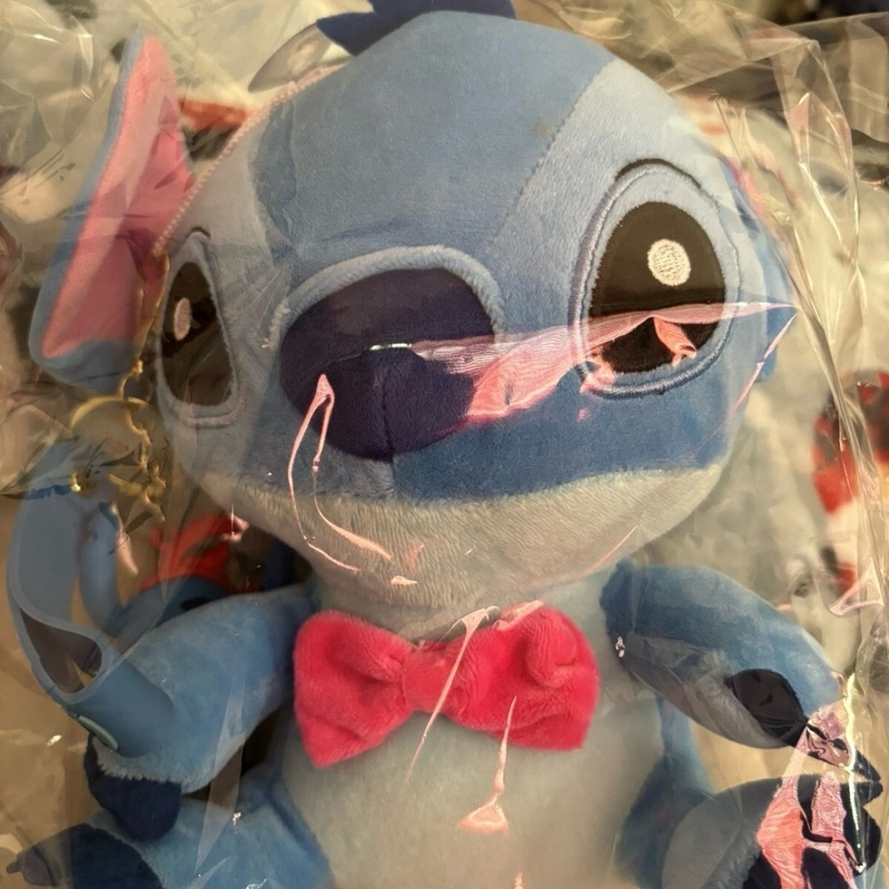 Blue and Pink Plush Toy